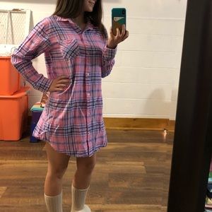Lauren Ralf Lauren flannel sleep shirt